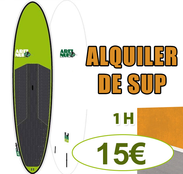 Alquiler Tabla SUP  1h