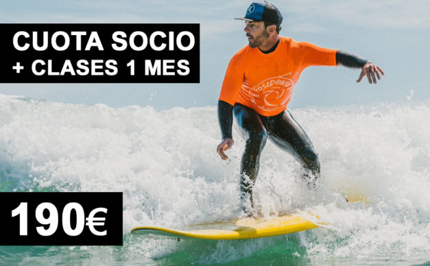 CUOTA SOCIO + CLASES 1 MES