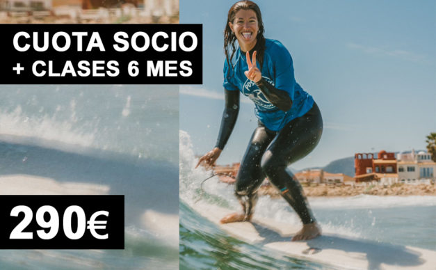 CUOTA SOCIO + CLASES 6 MES